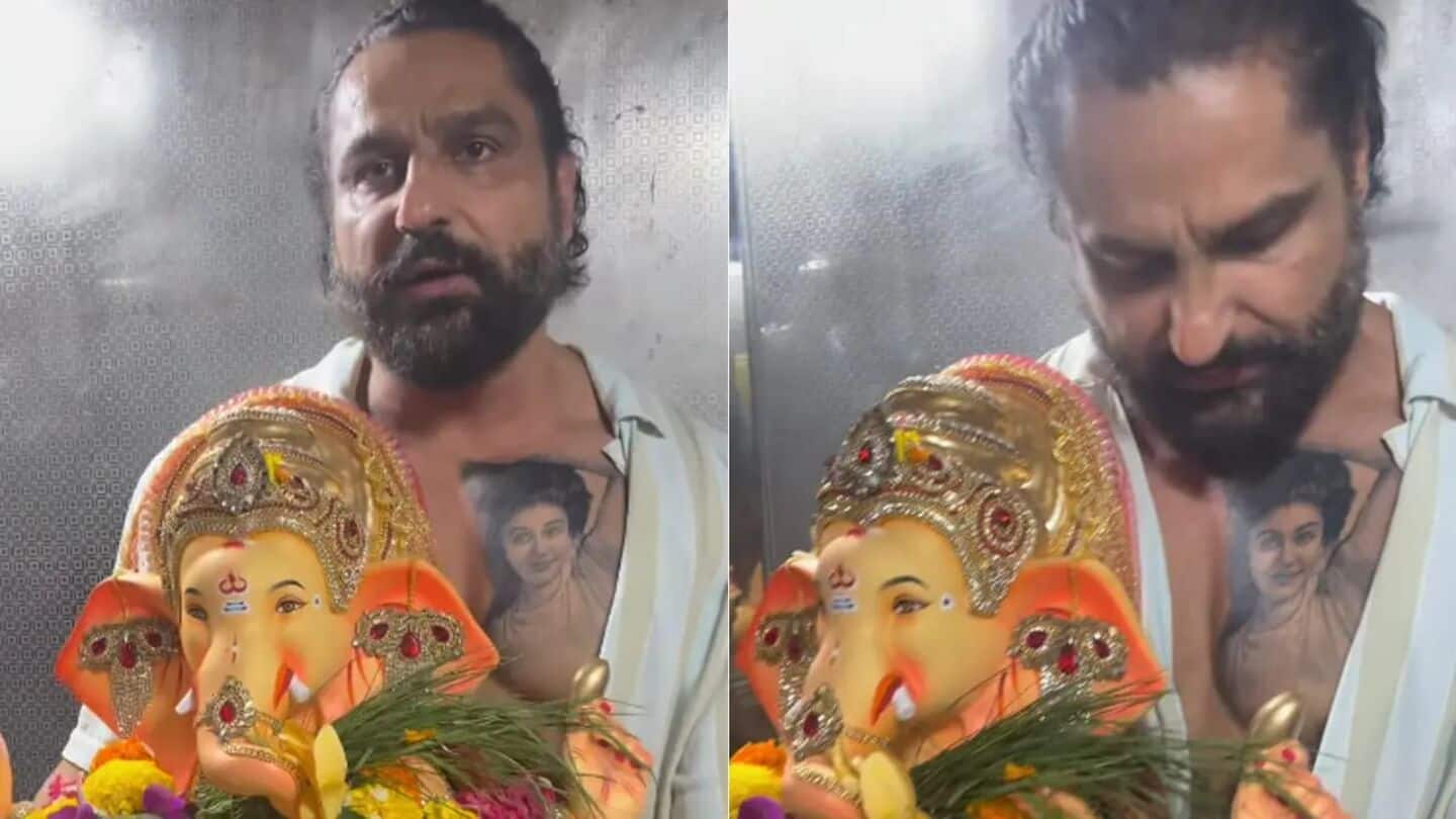 Parag celebrates Ganesh Chaturthi, pays tribute to late wife Shefali Parag celebrates Ganesh Chaturthi, pays tribute to late wife Shefali