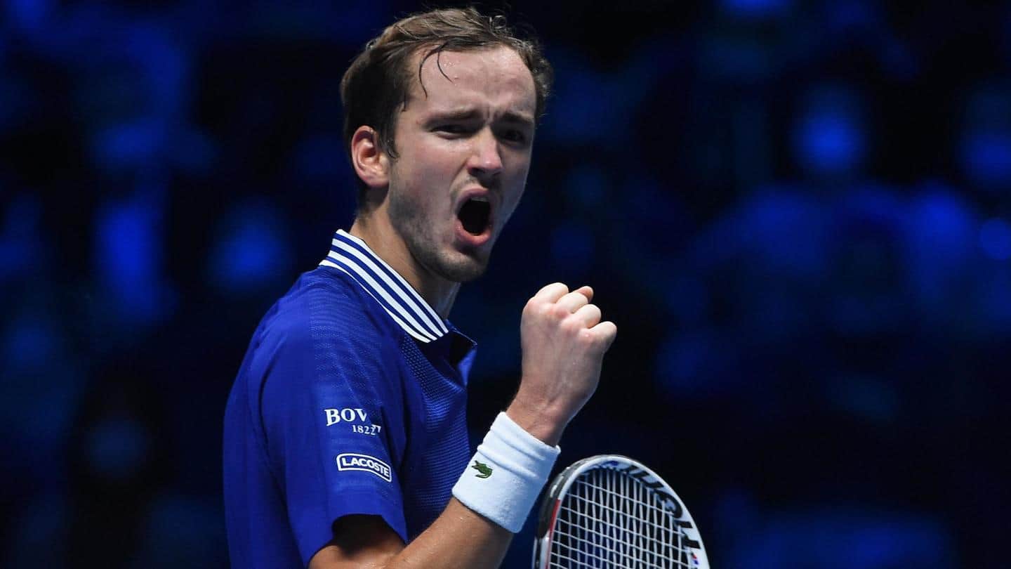 ATP Finals: Daniil Medvedev overcomes Alexander Zverev, reaches semi-finals