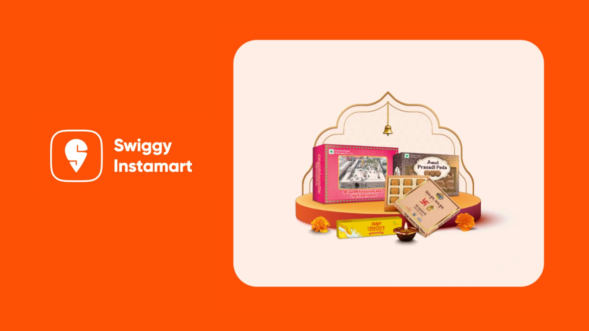 Swiggy Instamart is delivering Kashi Vishwanath Temple's mahaprasad this Shivratri