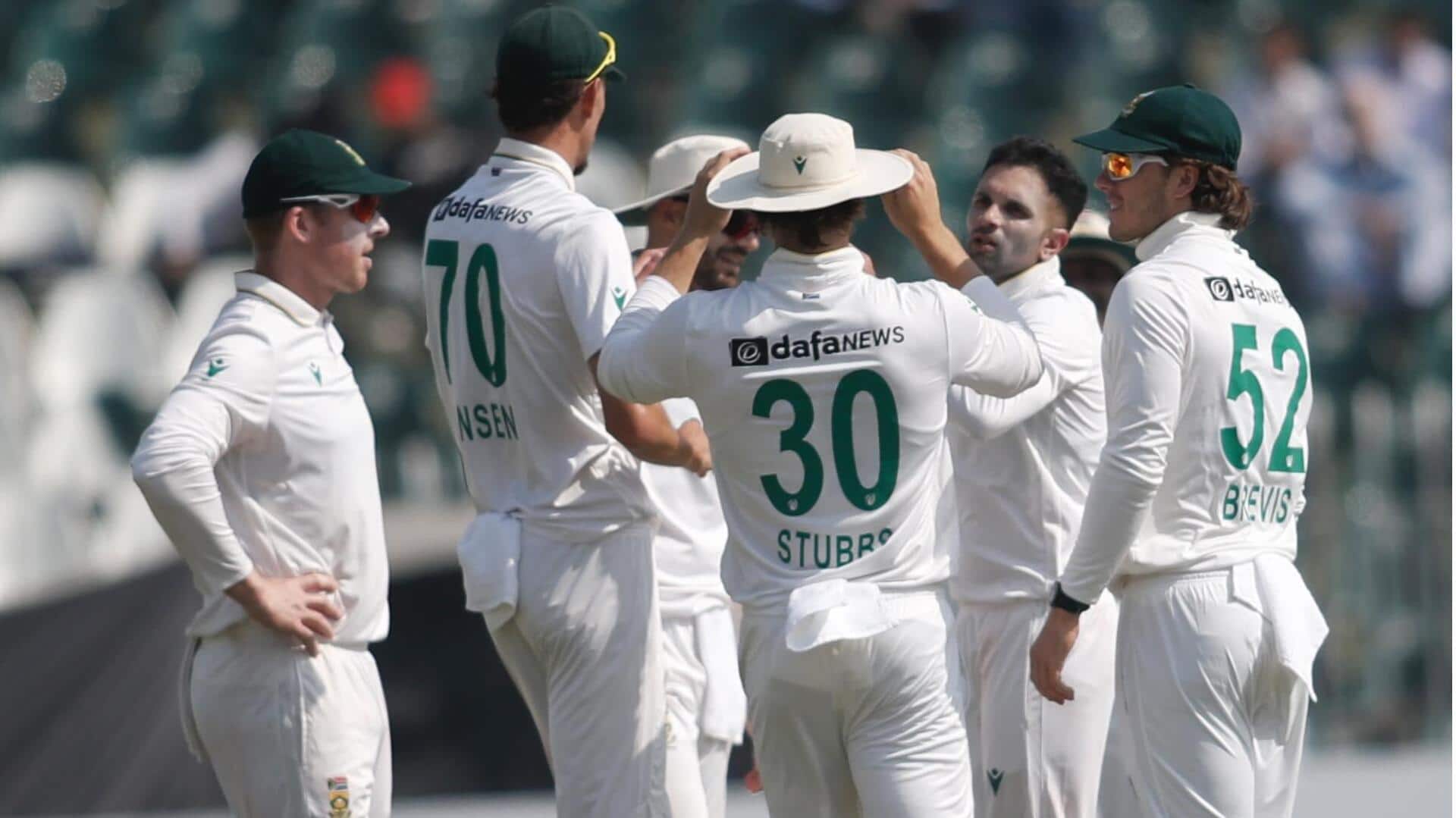 Rawalpindi Test: Lower order bolsters SA; Pakistan claim 23-run lead Rawalpindi Test: Lower order bolsters SA; Pakistan claim 23-run lead