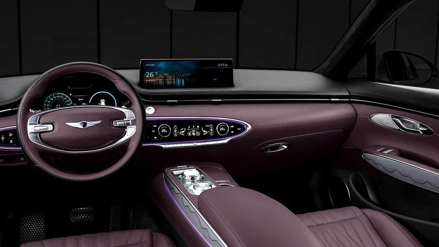 The vehicle offers ventilated front seats and a panoramic sunroof The vehicle offers ventilated front seats and a panoramic sunroof