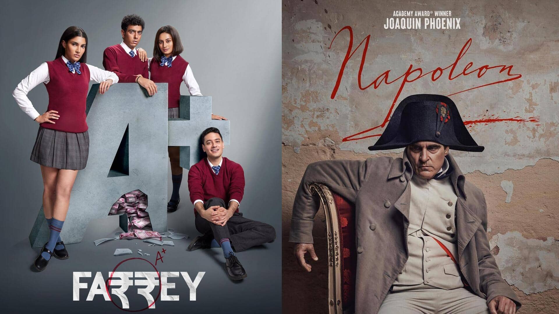 'Napoleon' to 'Farrey': What to watch in theaters this week