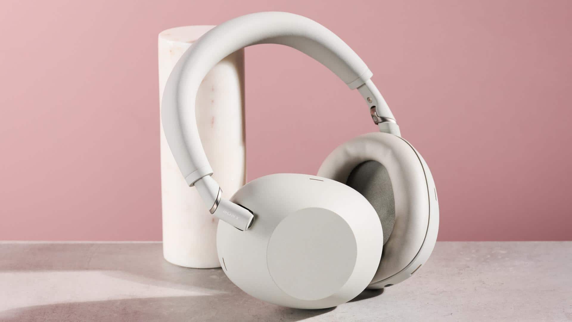 Sony's flagship noise-canceling headphones launched in India at ₹40,000