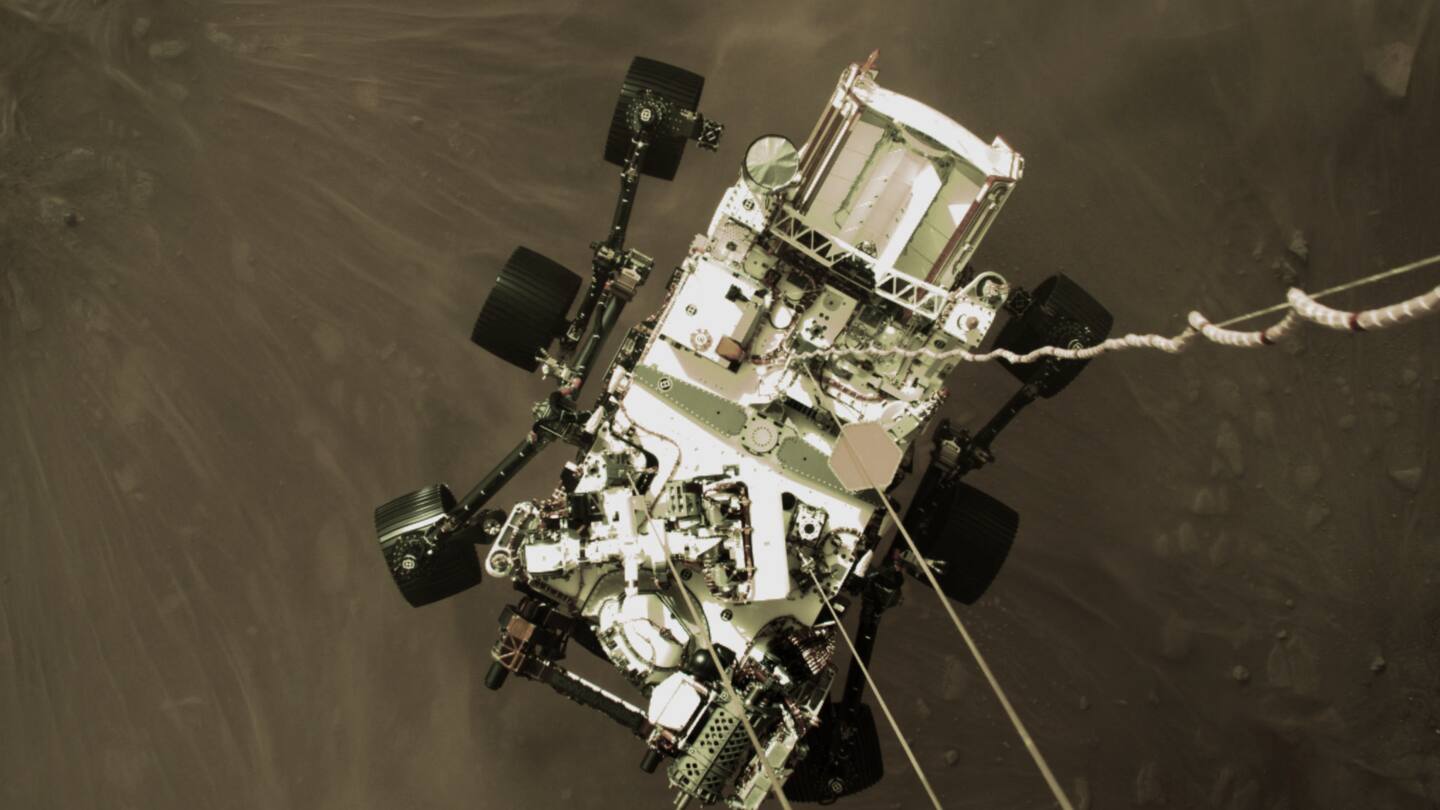 NASA's Perseverance rover relays first audio, video clips from Mars