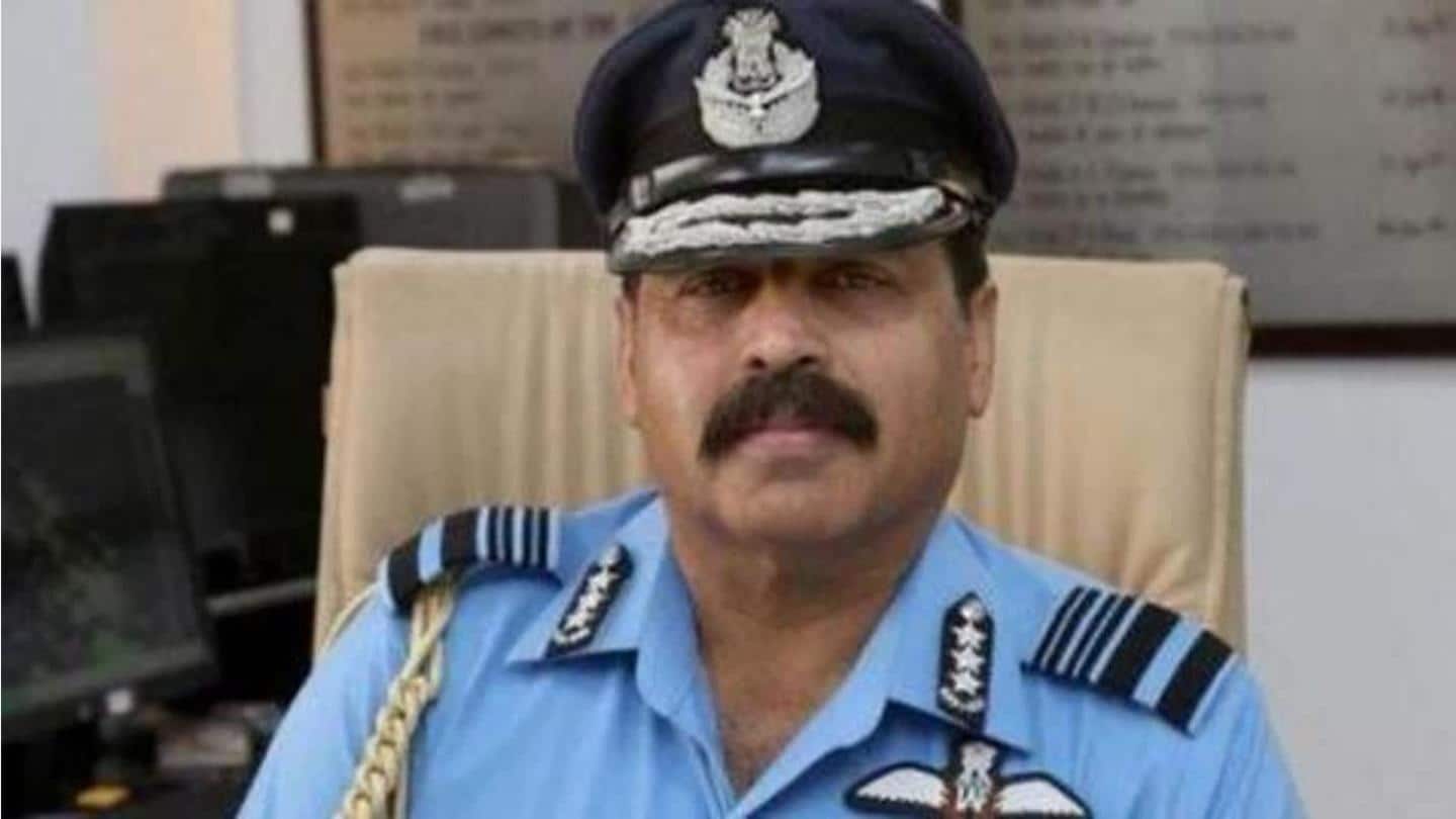 RKS Bhadauria was appointed IAF chief in 2019 RKS Bhadauria was appointed IAF chief in 2019