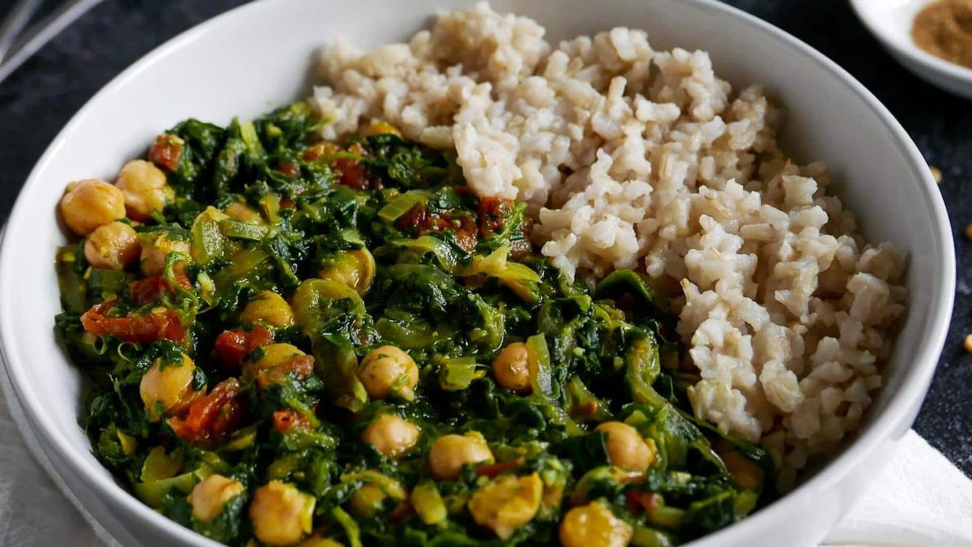 Indian chickpea spinach curry: A complete guide