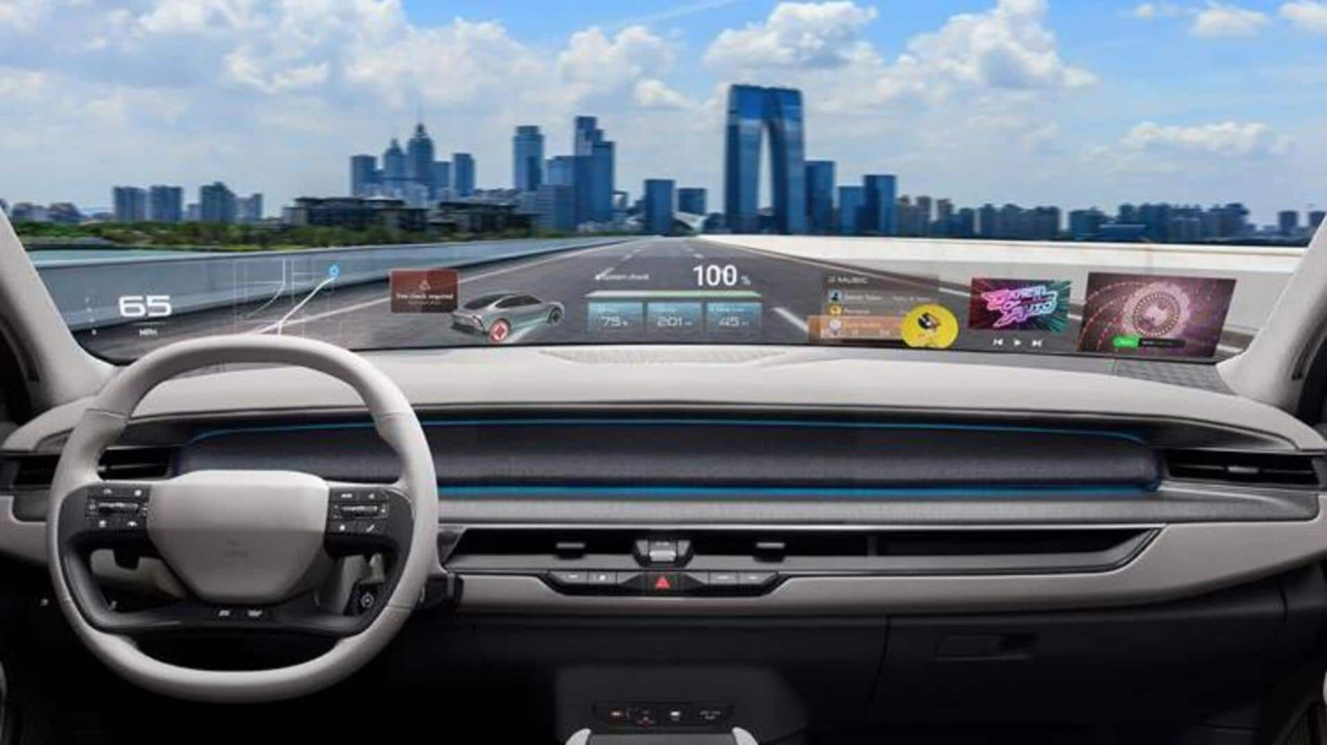 CES 2025: Hyundai unveils world's first full-windshield holographic display