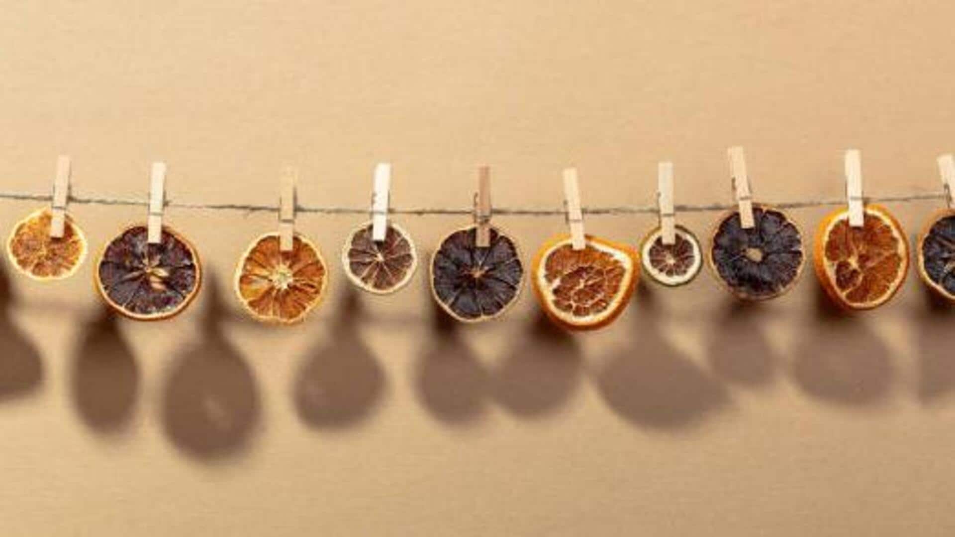 Sun-drying: A simple way to preserve fruits naturally 