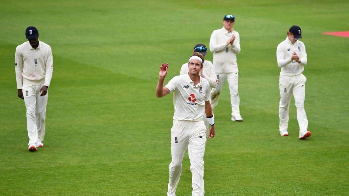 Broad will likely get past Courtney Walsh Broad will likely get past Courtney Walsh