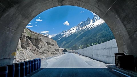 Gadkari triggers final breakthrough of historic Zojila Tunnel 
