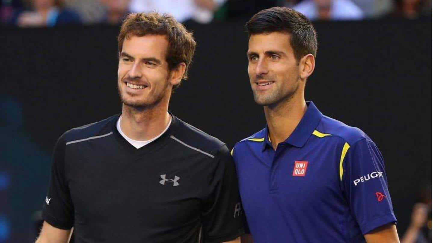 Novak Djokovic and Andy Murray