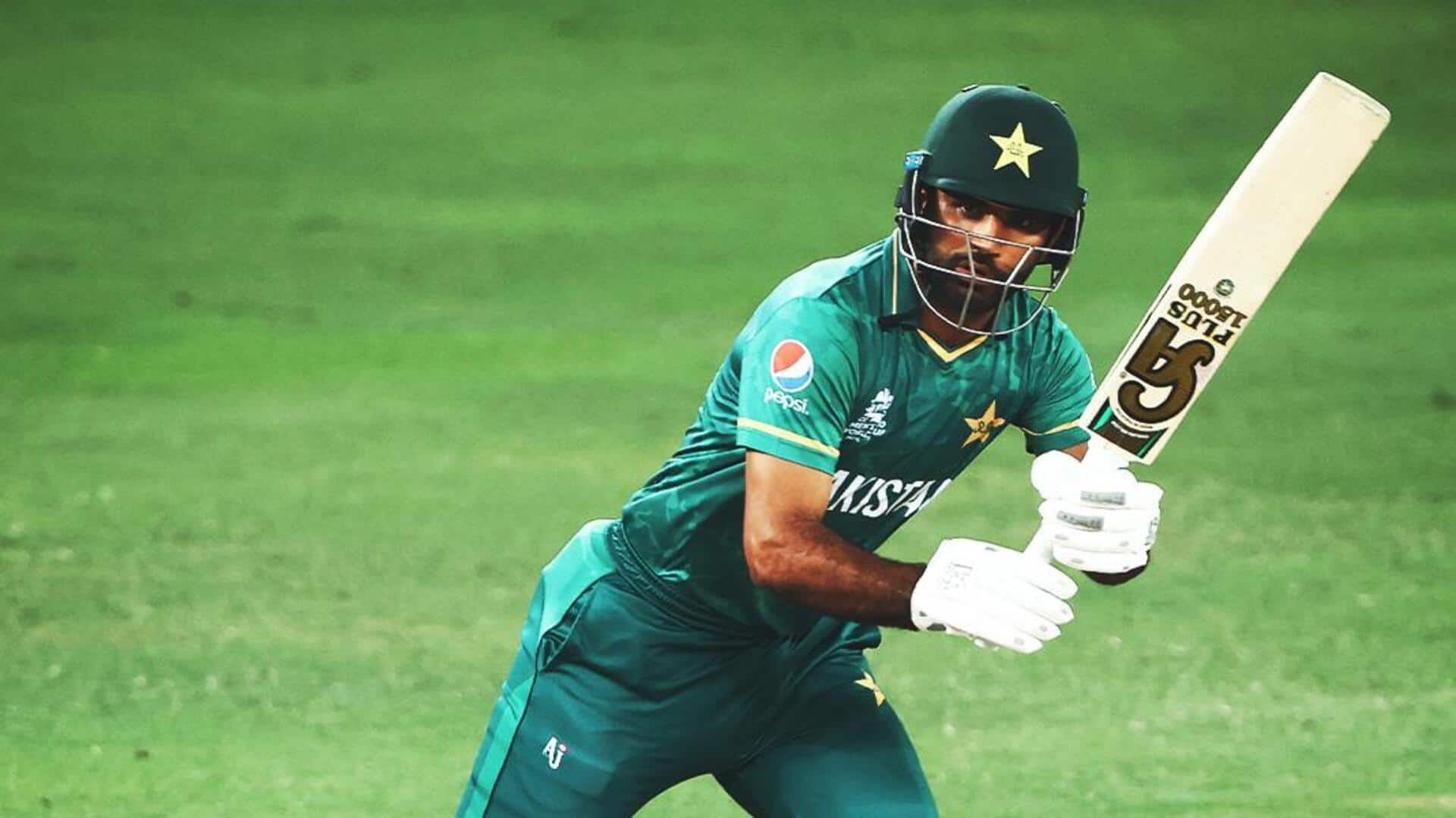 Fakhar Zaman surpasses 3,500 ODI runs with half-century versus NZ