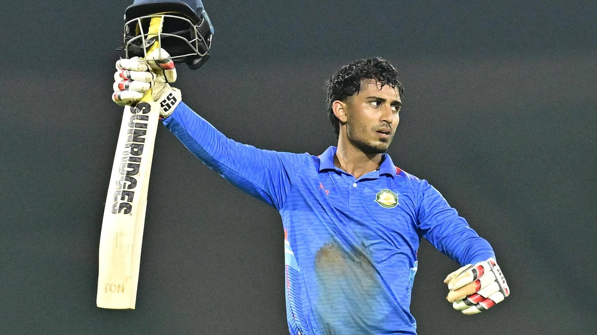 Aman Mokhade becomes third batter with this VHT feat: Stats 