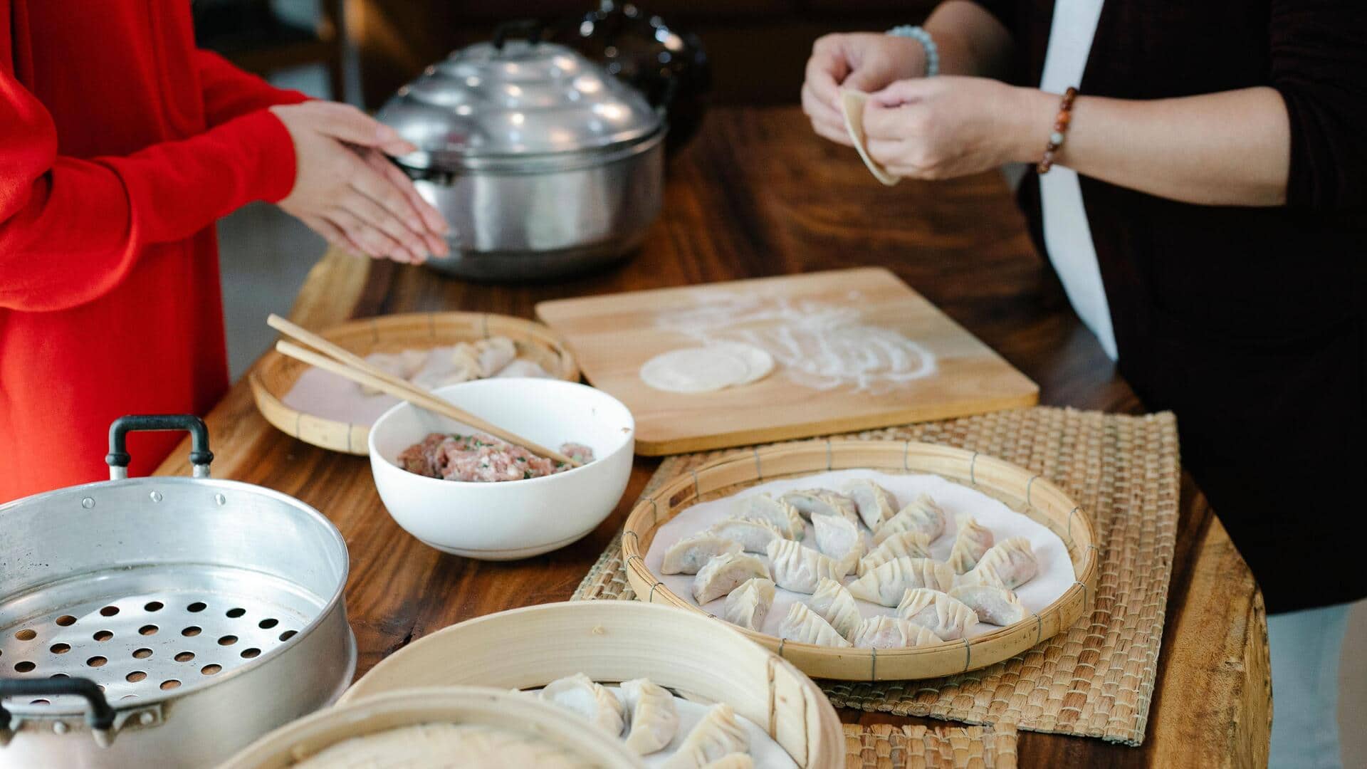 Looking for a fun hangout idea? Try a dumpling party