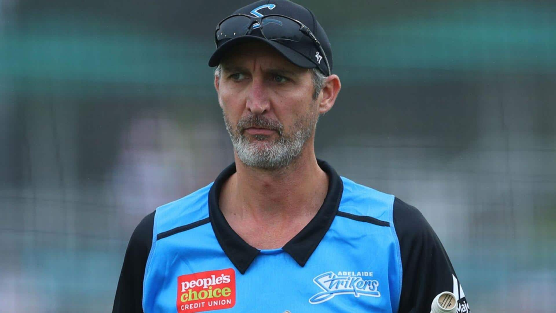 Jason Gillespie resigns as Team Pakistan's head coach