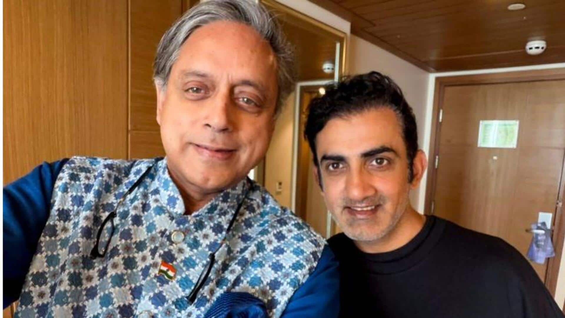 'One more fatwa...': BJP taunts Congress after Tharoor-Gambhir selfie 