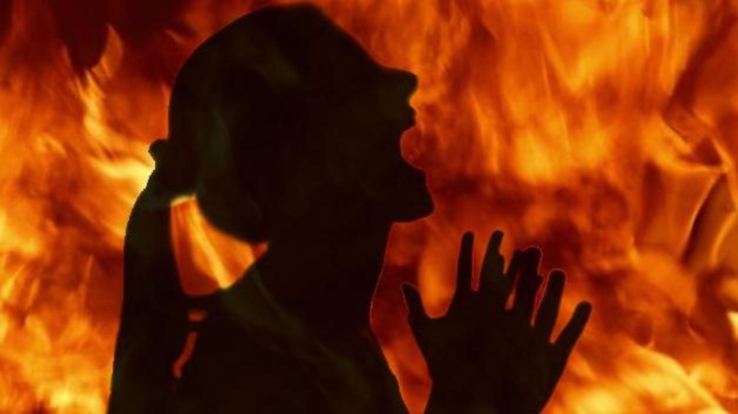 15-year-old girl sets herself on fire after being molested