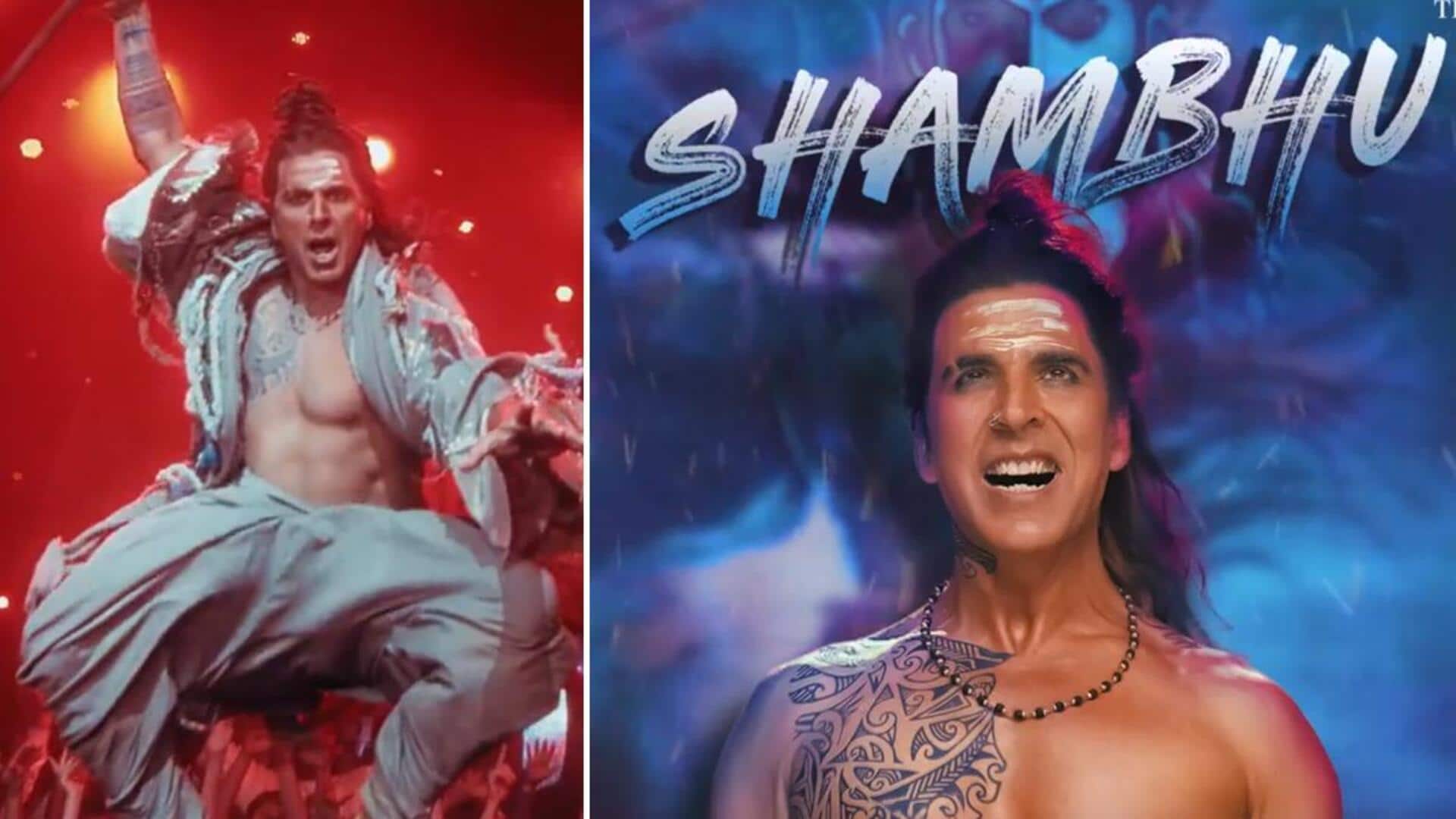 Akshay Kumar turns singer with 'Shambhu': Release date revealed
