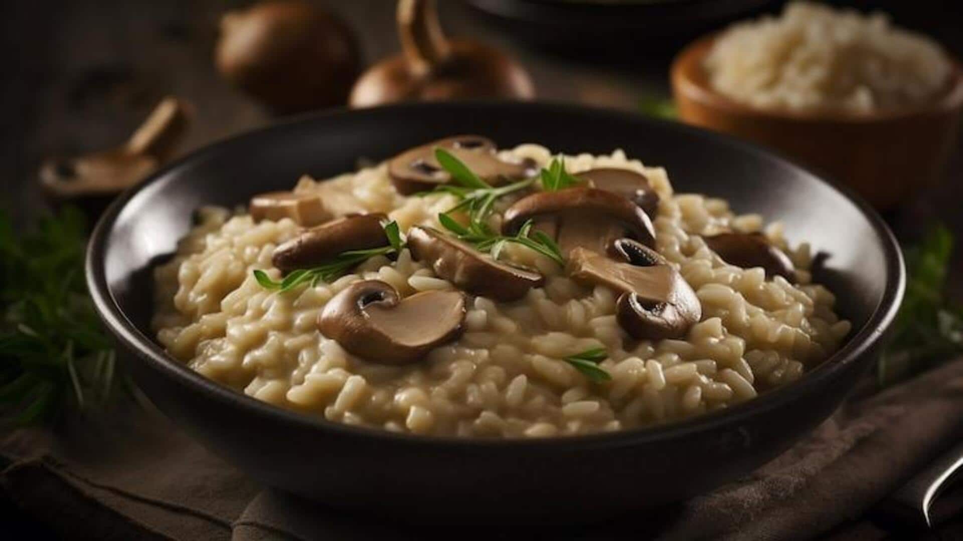 This shiitake mushroom risotto recipe will impress your guests
