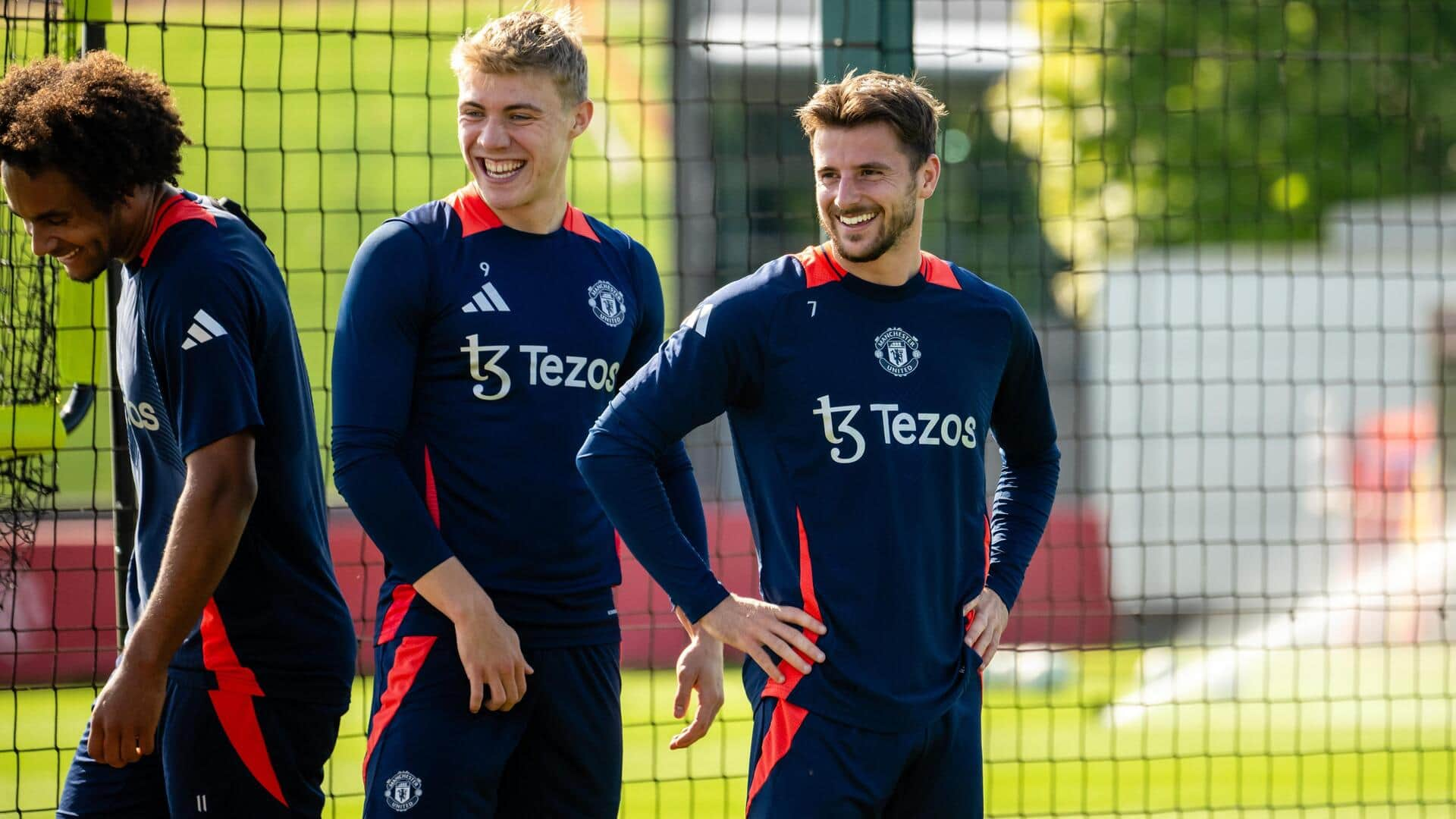 Rasmus Hojlund, Mason Mount are back in Manchester United training