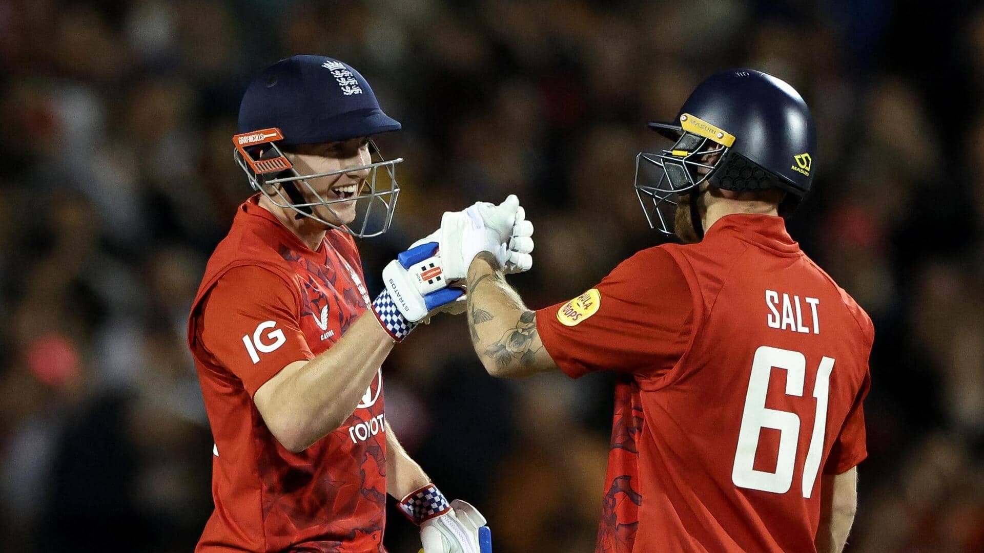 England become 3rd team with 300-plus score in Men's T20Is England become 3rd team with 300-plus score in Men's T20Is