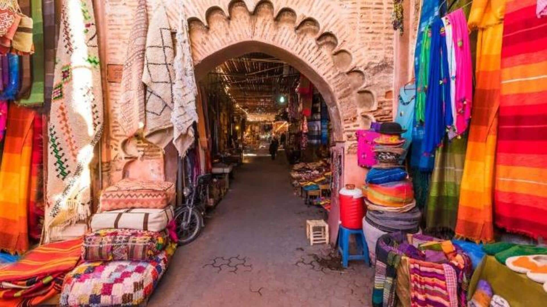 Exploring Marrakech's traditional markets