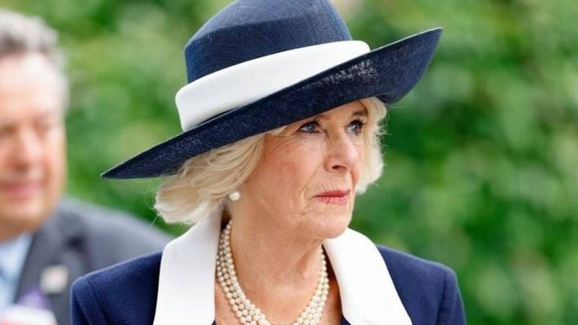 Queen Camilla once 'whacked' a molester with her high heel Queen Camilla once 'whacked' a molester with her high heel
