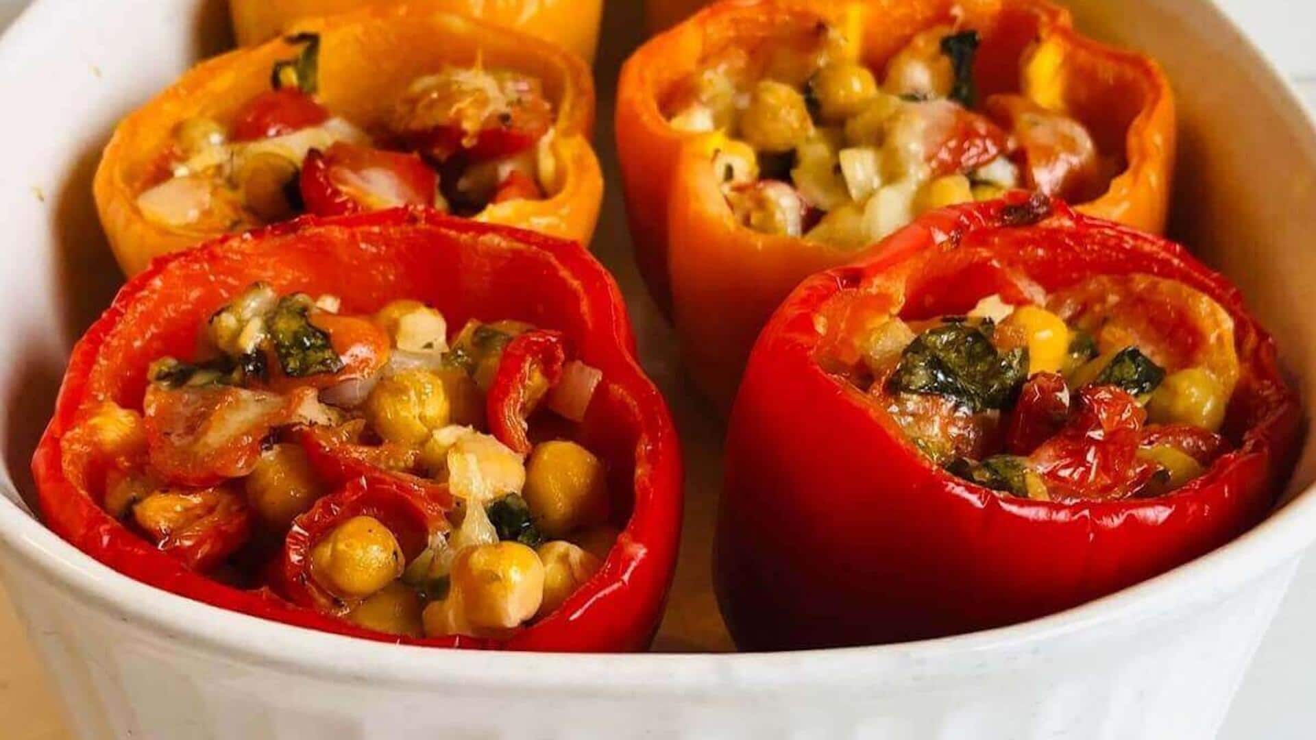 Chickpeas and bell peppers: A nutritious duo you must try