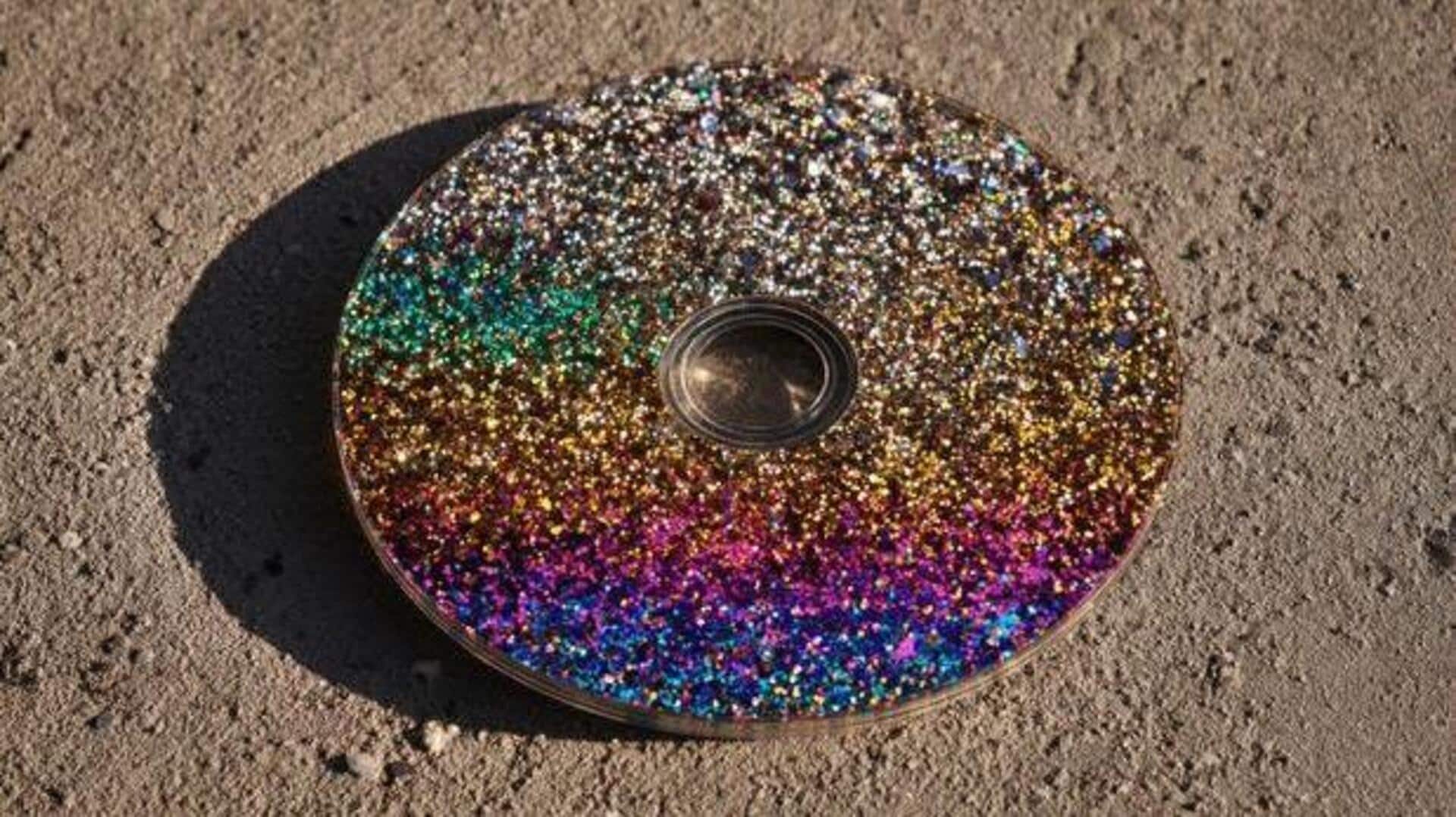 Upcycle old CDs into colorful coasters: Here's how