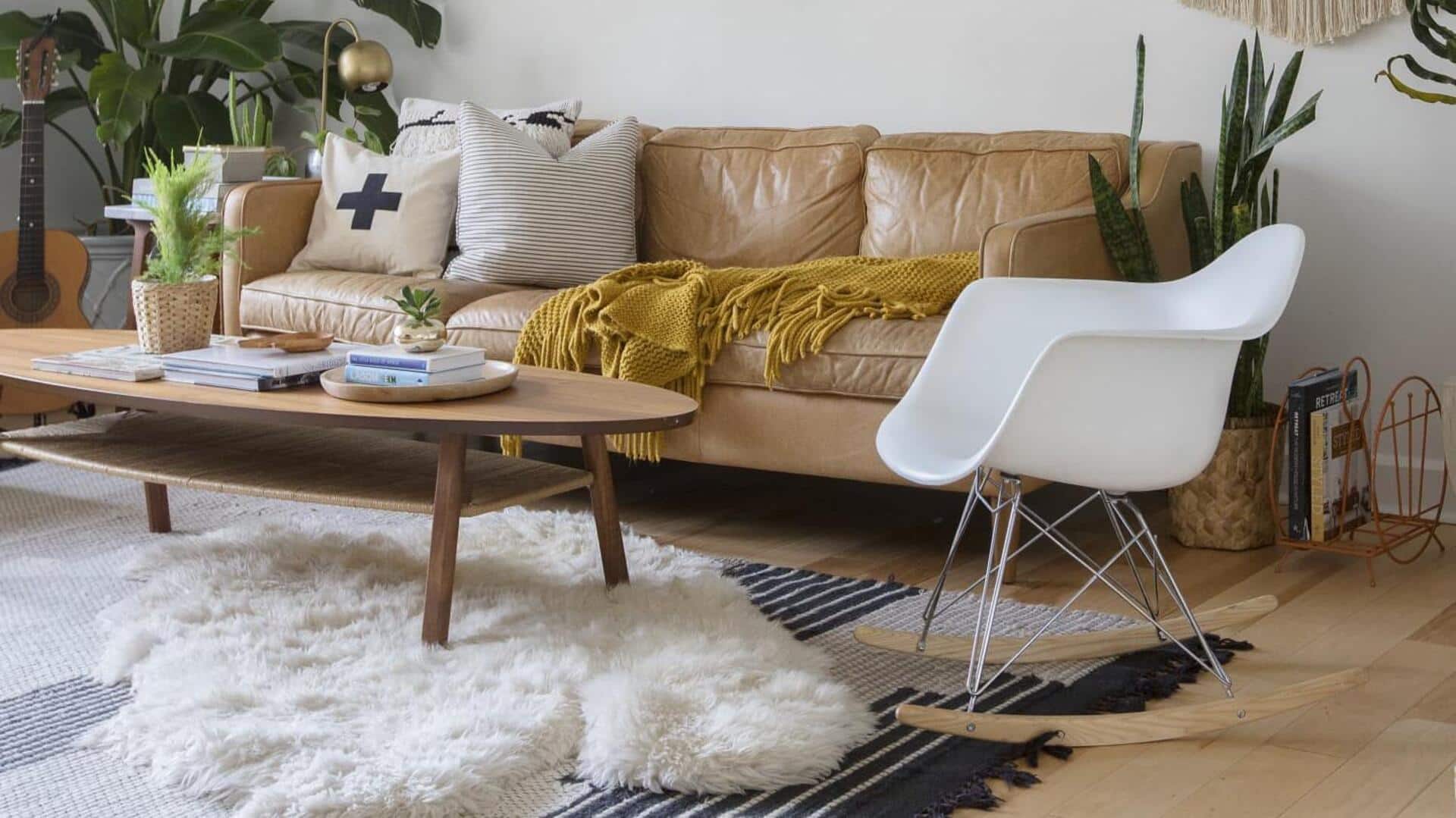 How to layer rugs for a cozy autumn vibe