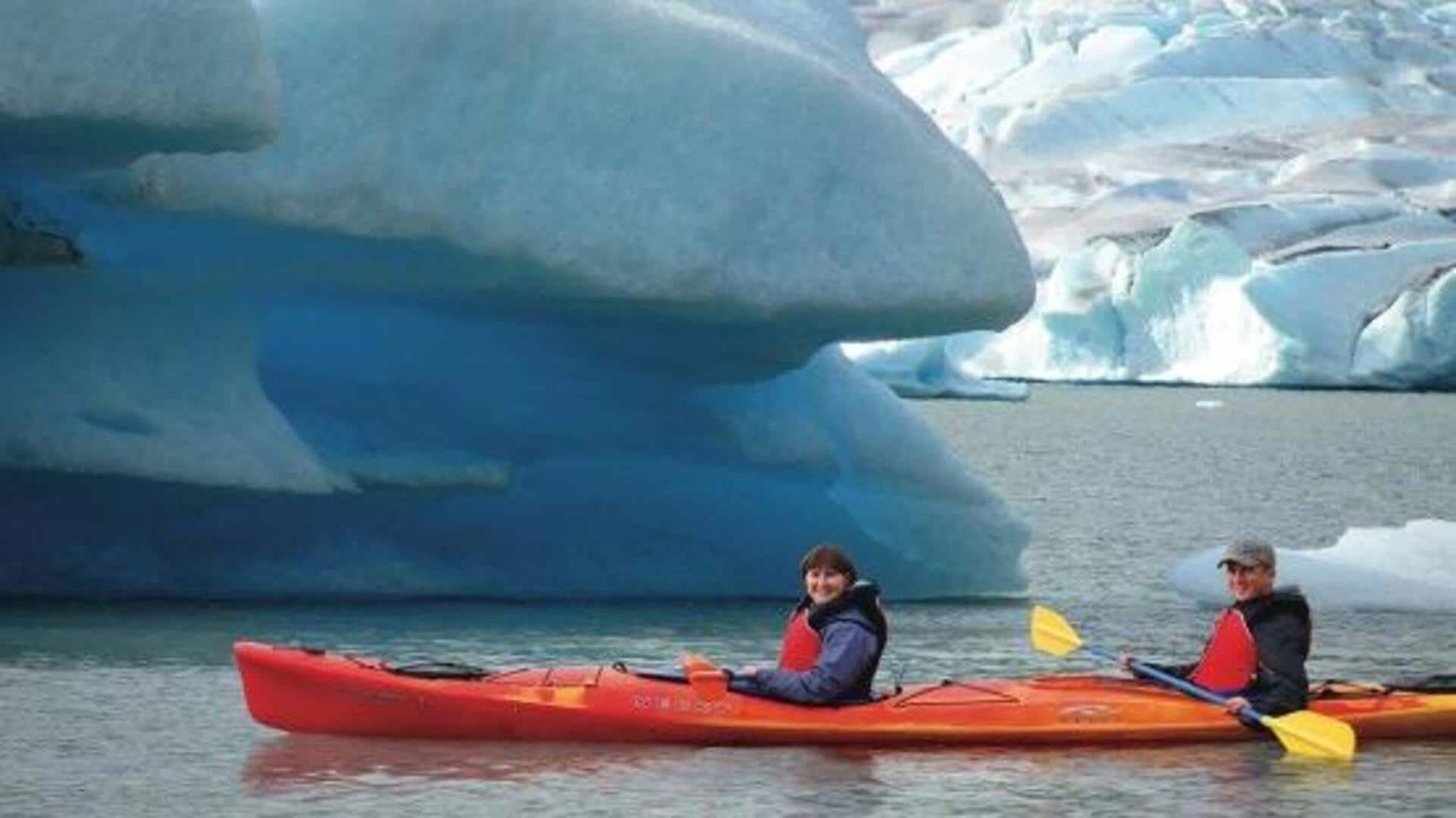 Add iceberg kayak tours to your bucket list 