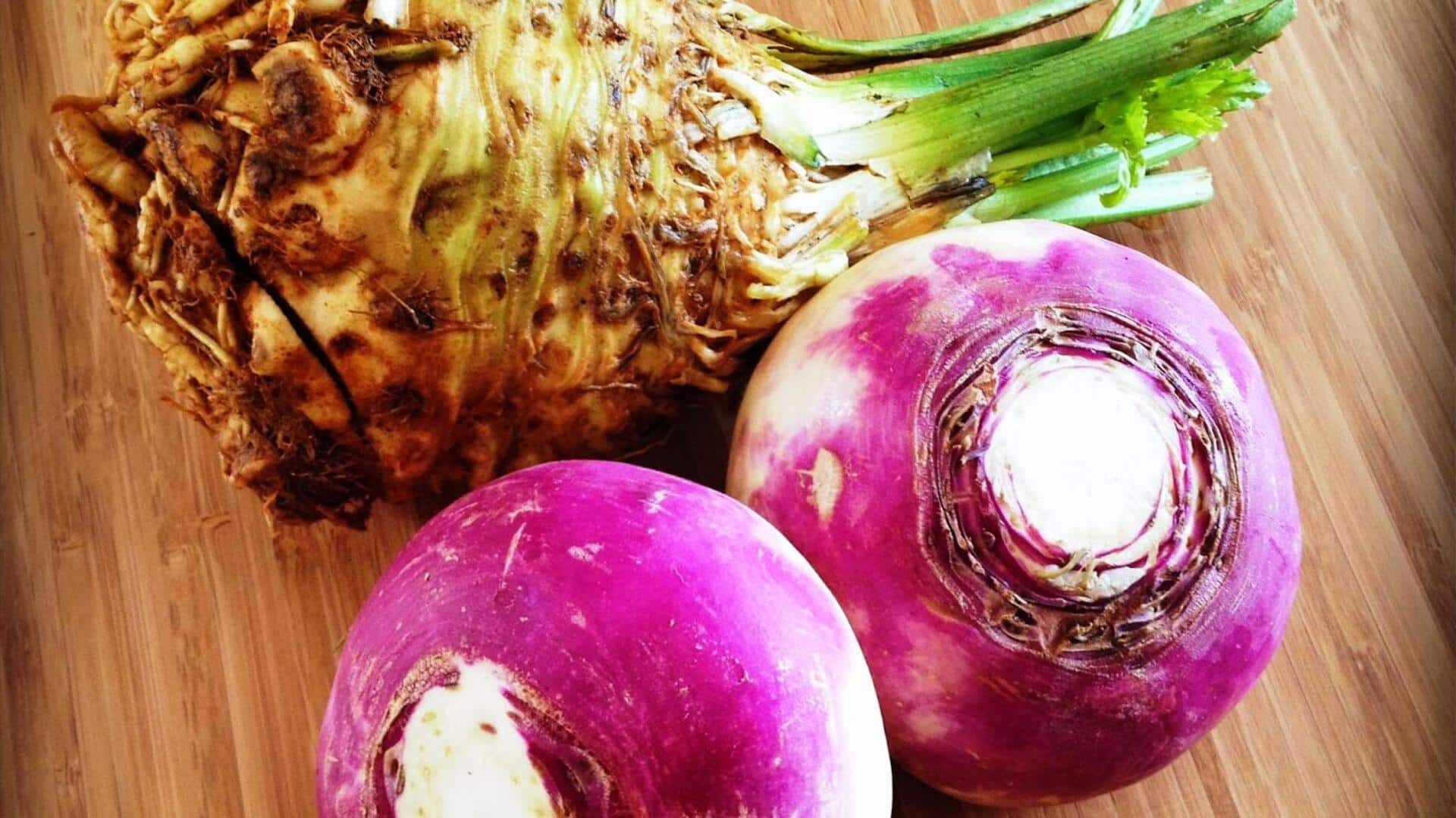 Celery v/s turnip: Which is more nutritious?