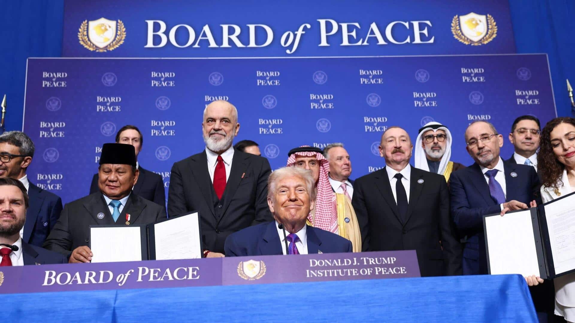 India attends Trump's Board of Peace's inaugural meeting as observer