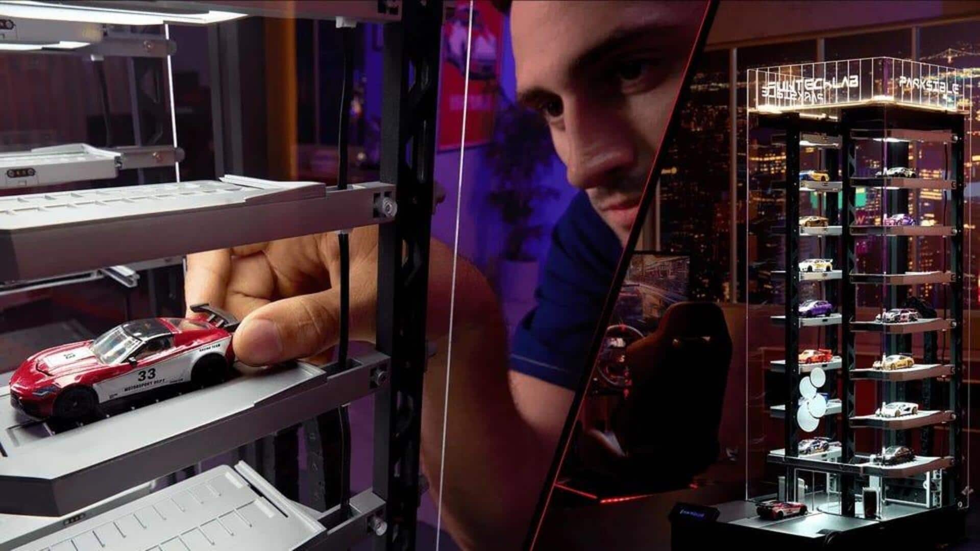 Want garage for your toy cars? Parksible is the answer