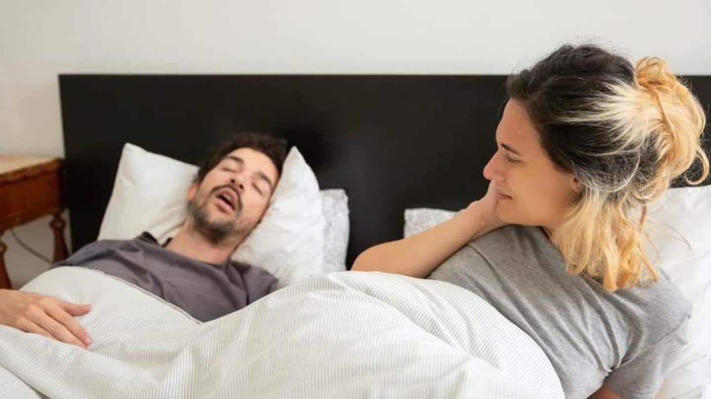 Want to get rid of snoring? Follow these 4 tips