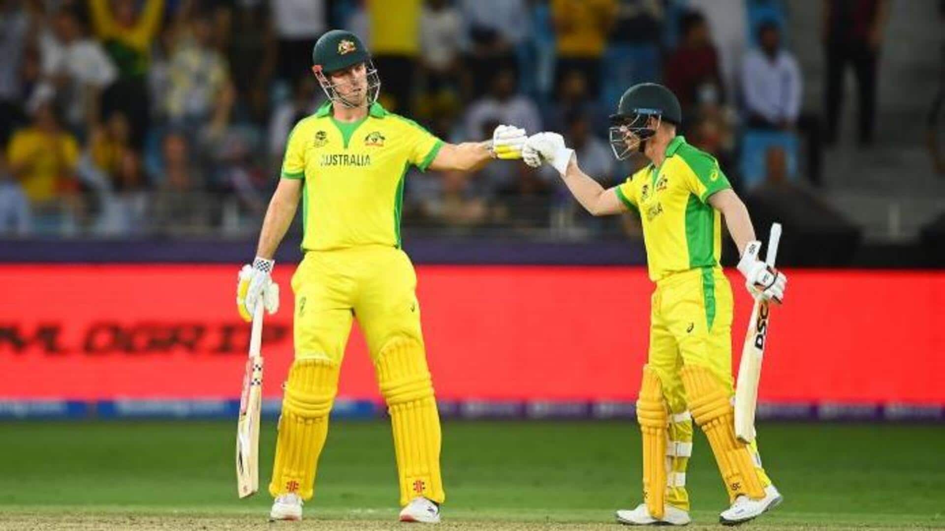 Warner, Marsh record second-highest opening partnership in ODI World Cup