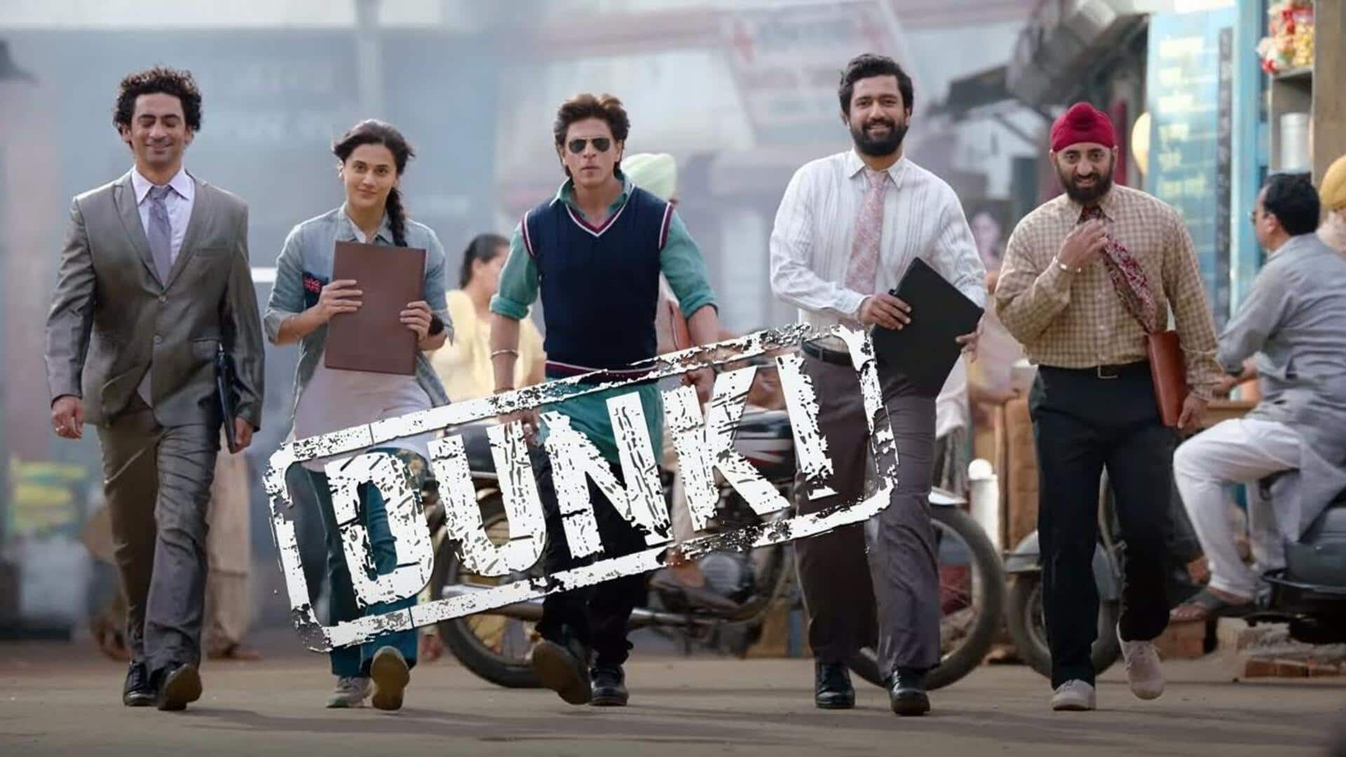 'Dunki' Drop 5: SRK-Taapsee go on a journey of life