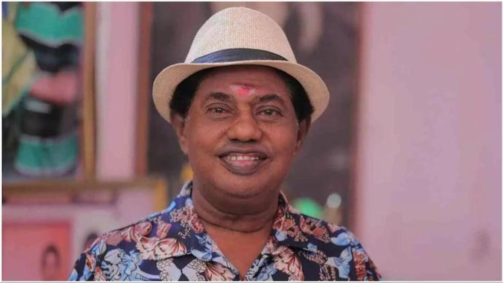Tamil actor-comedian Bonda Mani dies of kidney ailment at 60
