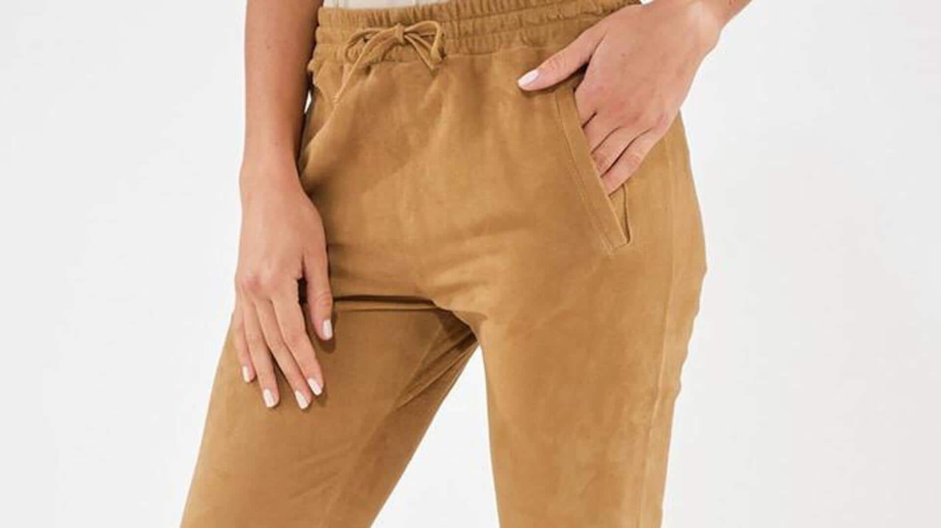 5 suede pants every winter wardrobe needs