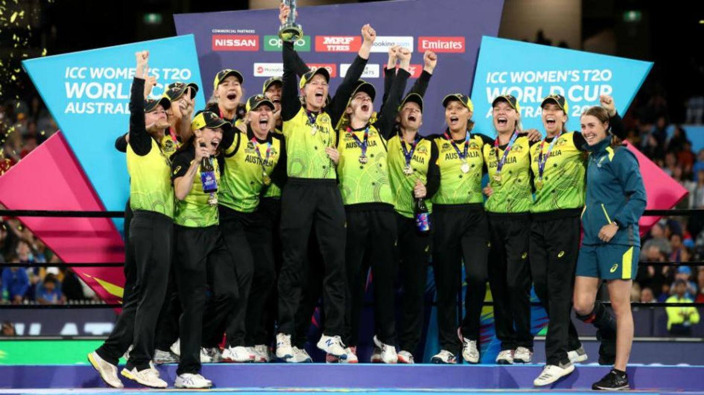 Australia won the 2020 Women's T20 World Cup Australia won the 2020 Women's T20 World Cup