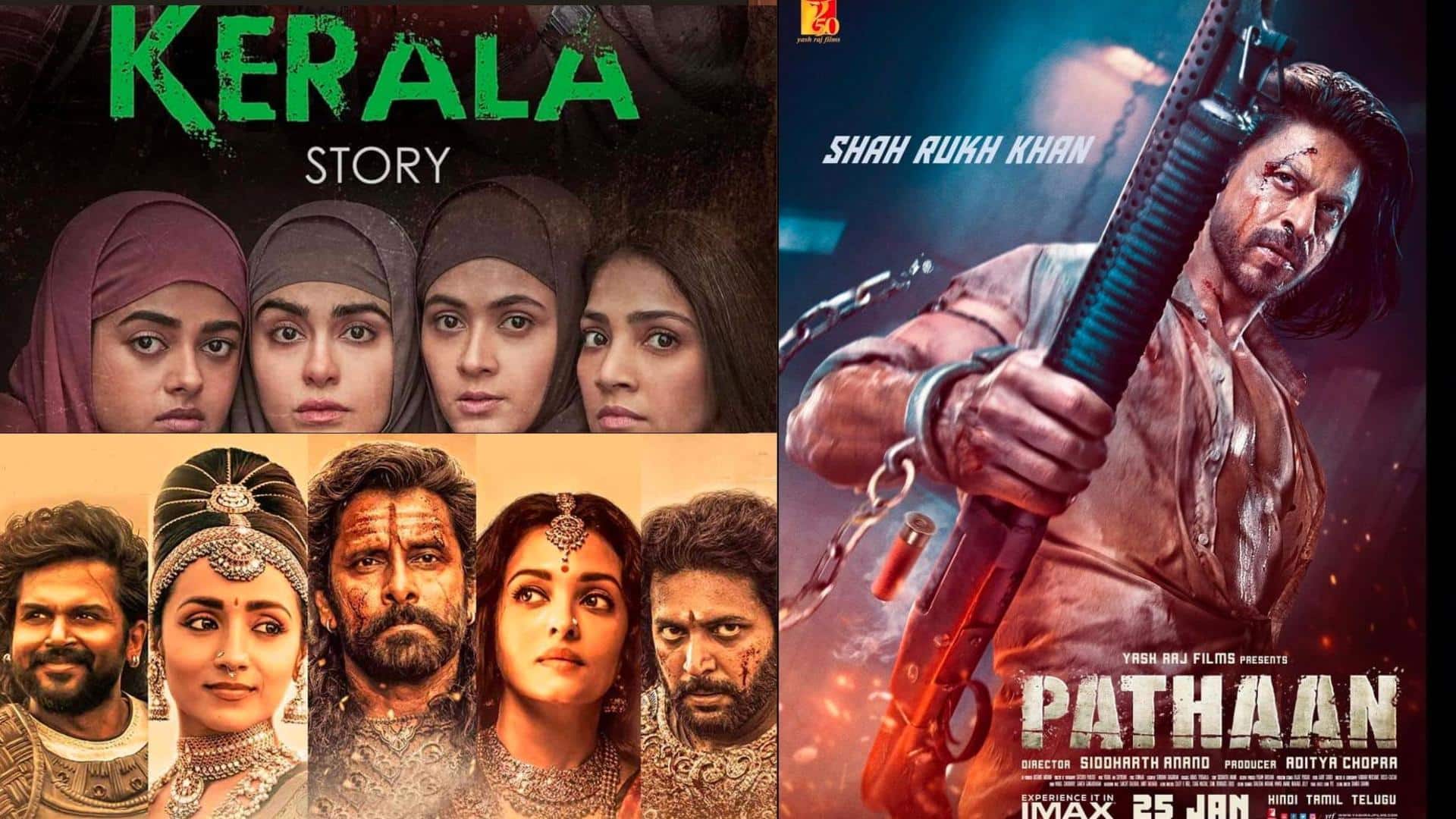 'Pathaan,' 'PS-II,' 'TKS': Top box office performers in 2023 first-half   