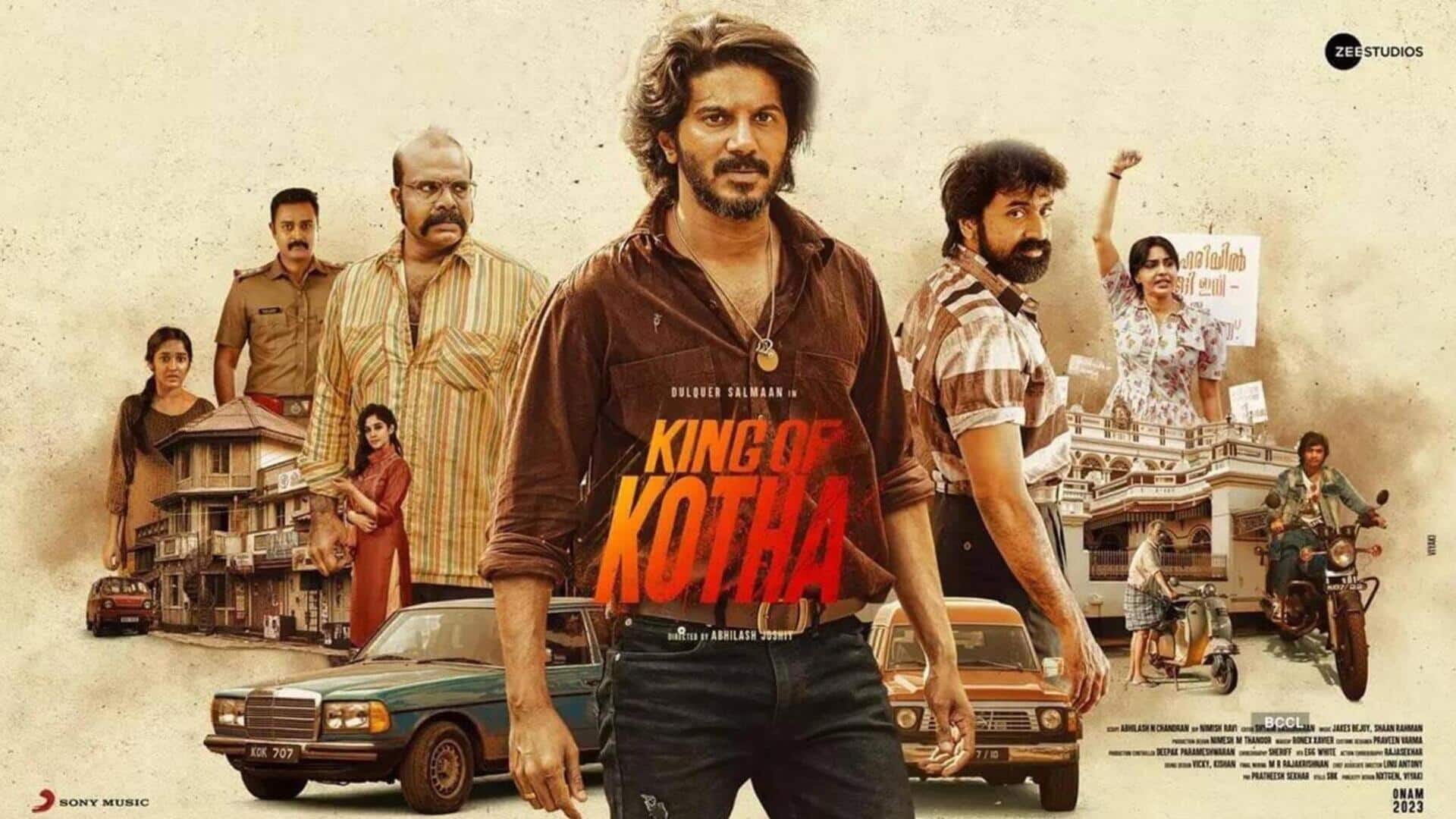 #BoxOfficeCollection: 'King of Kotha' having a rough ride