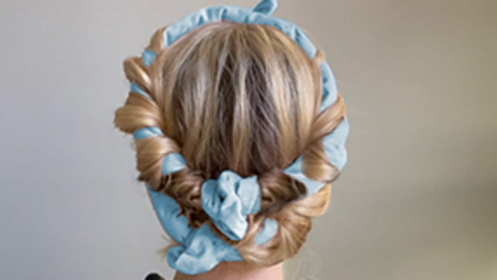 Ways to style your hair with silk roller sets