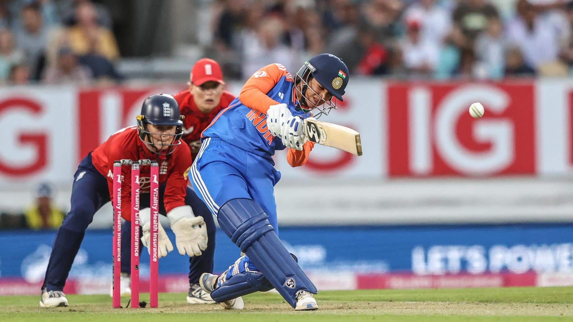 England stun India by 5 runs in 3rd WT20I: Stats England stun India by 5 runs in 3rd WT20I: Stats