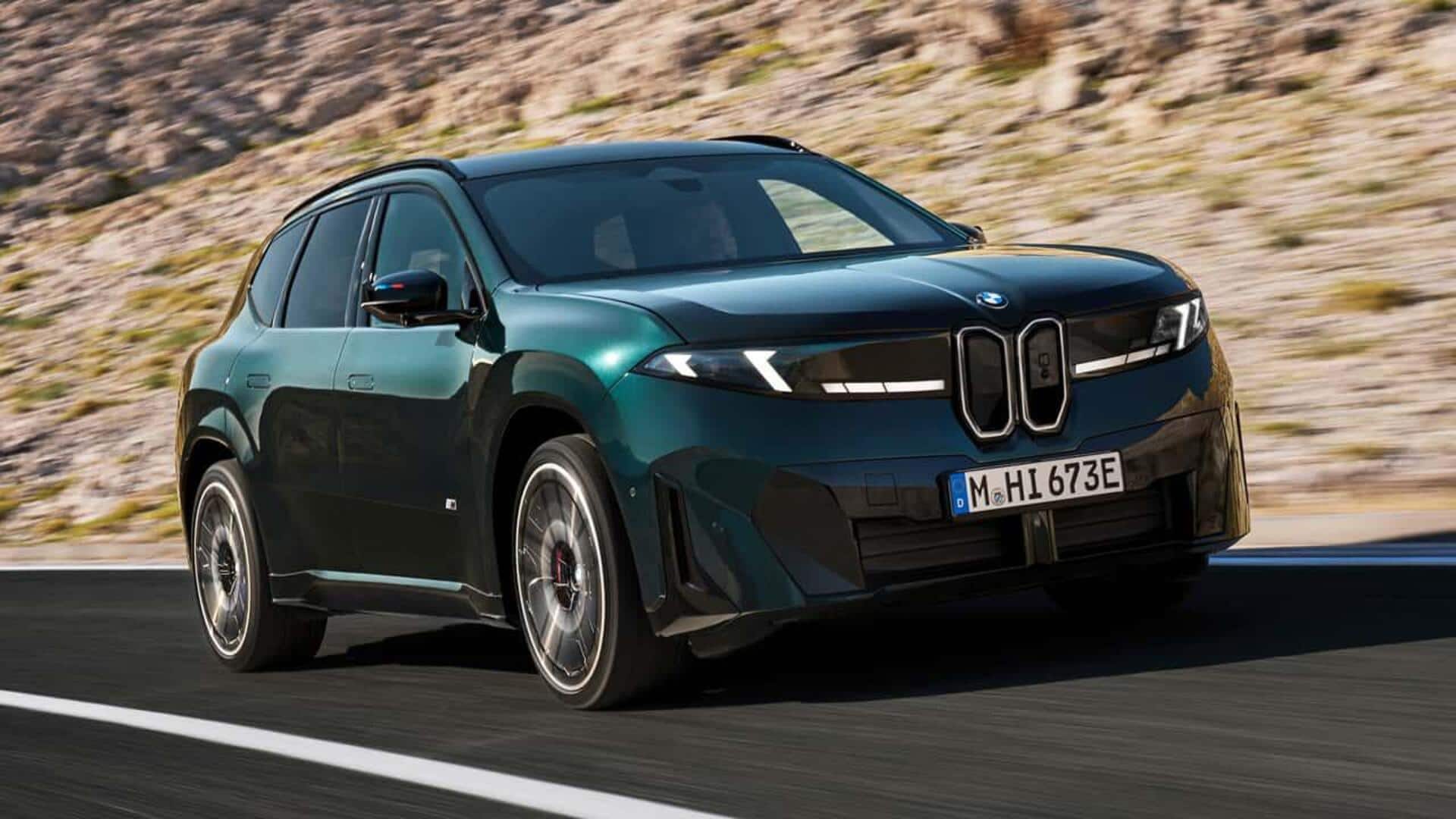 BMW iX3 M60 xDrive debuts with over 750km range