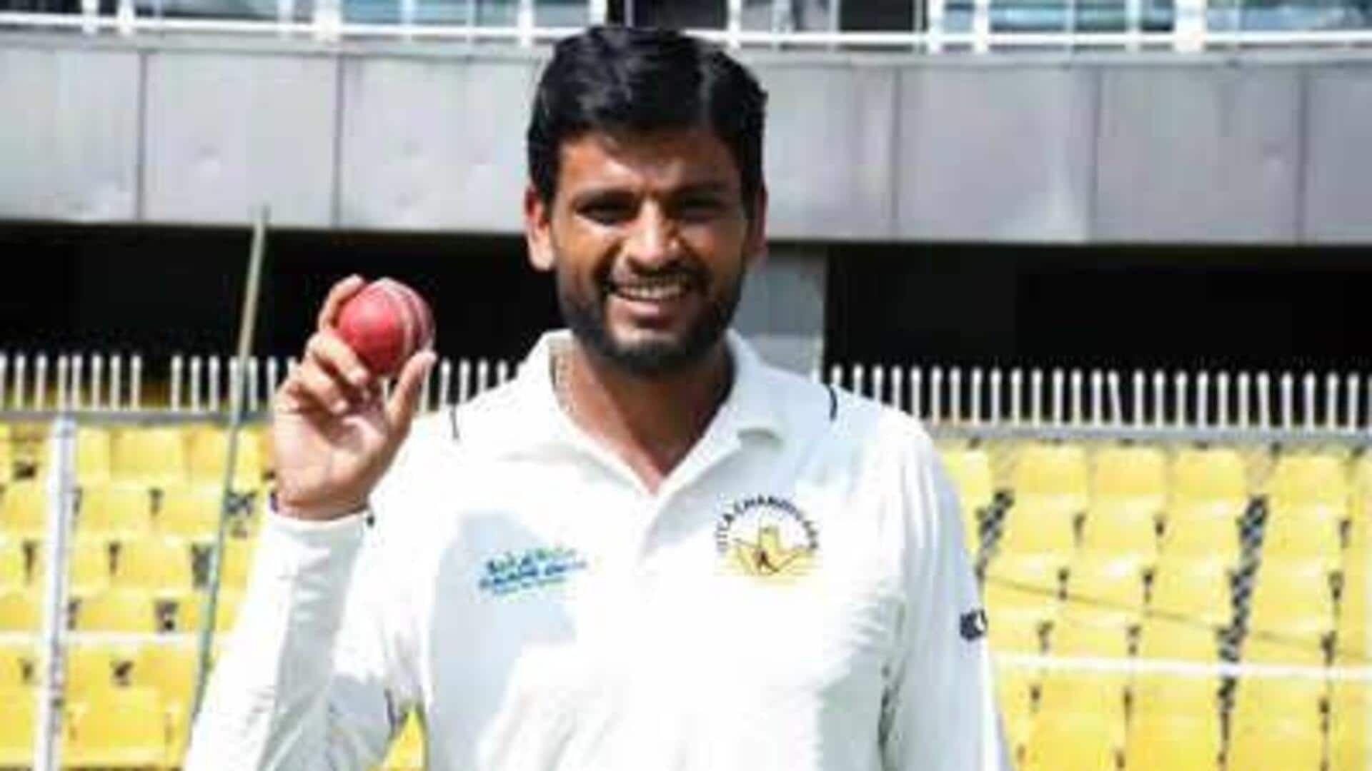 SMAT: Chandigarh's Jagjit Singh claims four-fer vs Bengal 