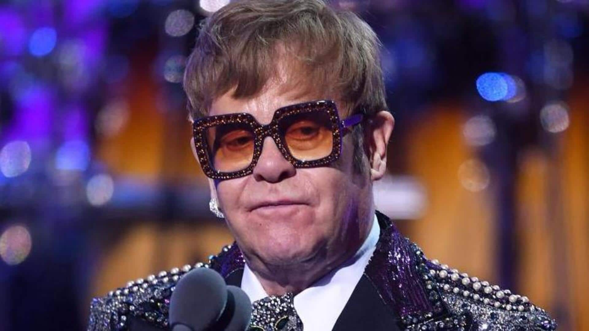 Signature sunglass styles inspired by Elton John