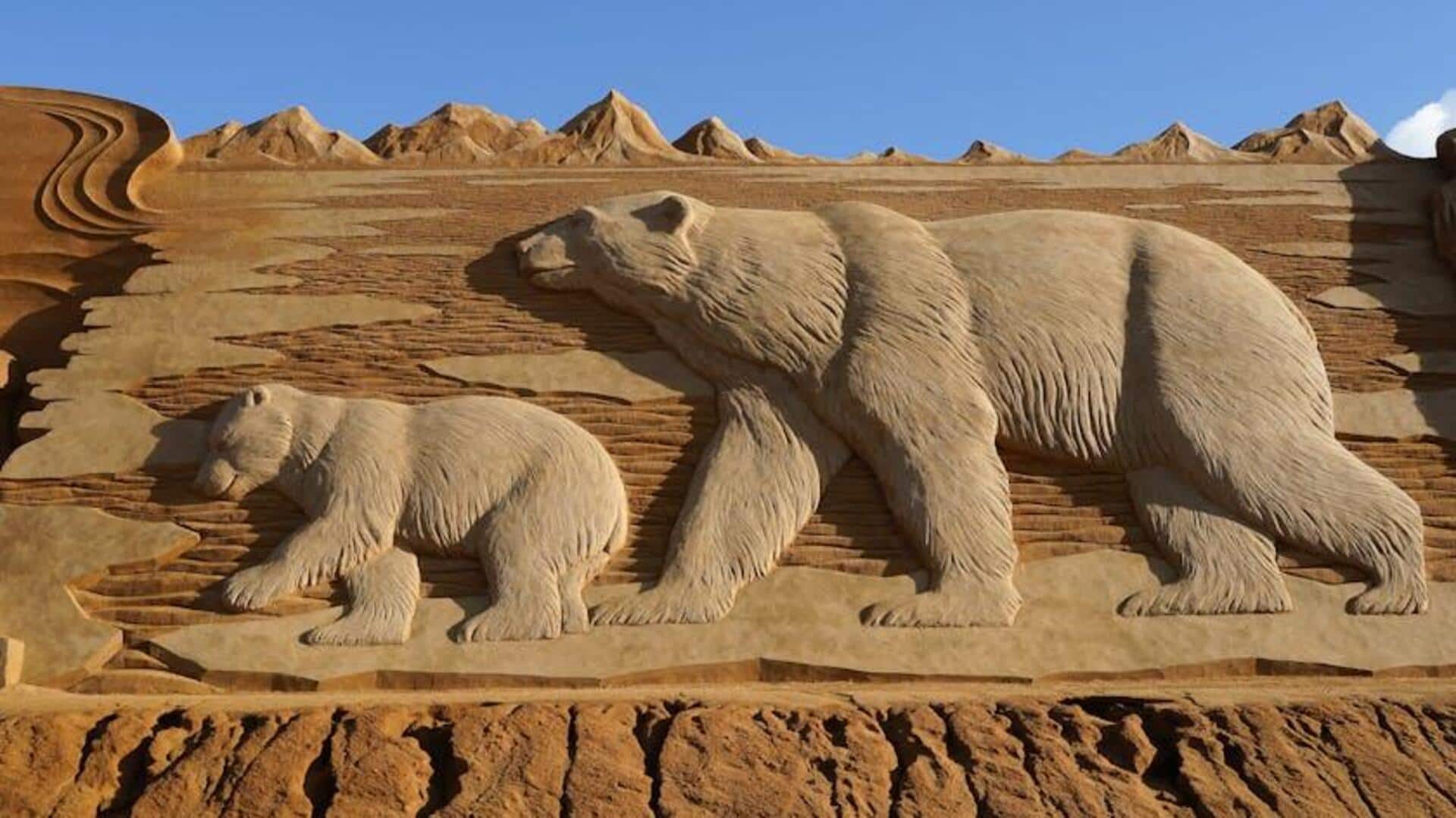 How modern artists are reinventing sand art