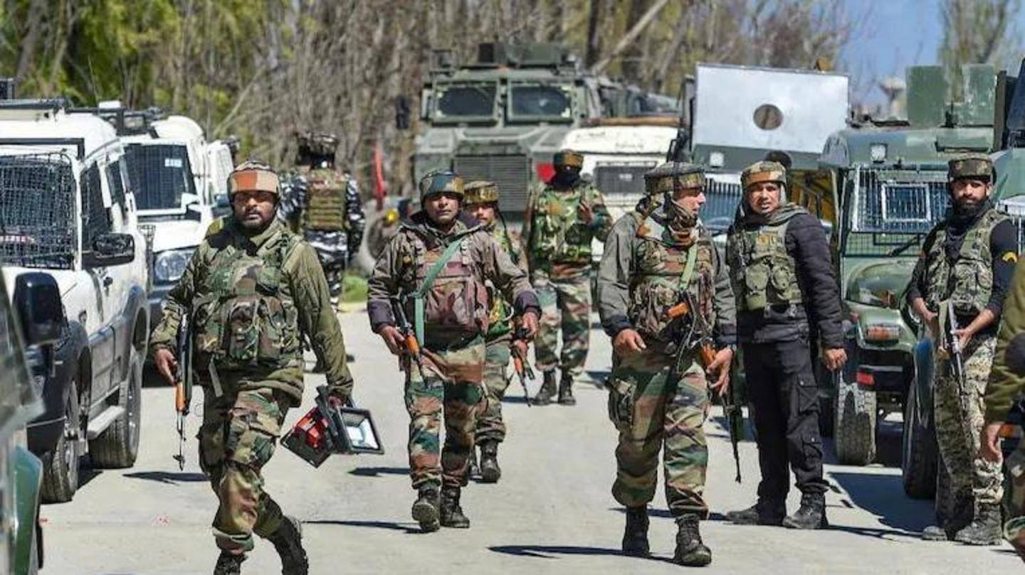 Earlier, 3 LeT terrorists were killed in encounter Earlier, 3 LeT terrorists were killed in encounter