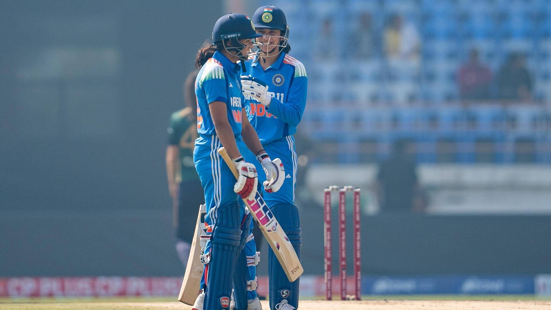 Smriti Mandhana smashes her 30th fifty in Women's ODIs: Stats